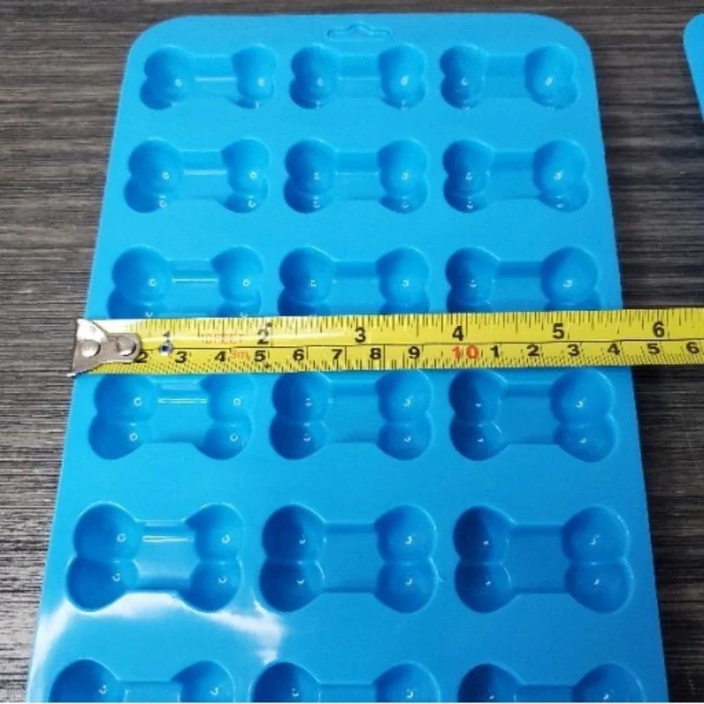 Two Piece Silicone Cat Dog Paw And Bone Mold Set - Ice, Chocolate,  Crafting